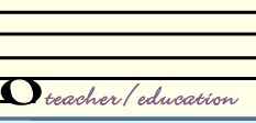 teacher and education