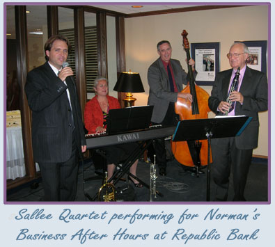 Sallee Jazz Quartet at Norman's Business After Hours
