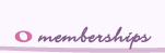 professional memberships